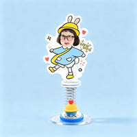 Bunny Hat Kid Custom Photo Spring Bobblehead